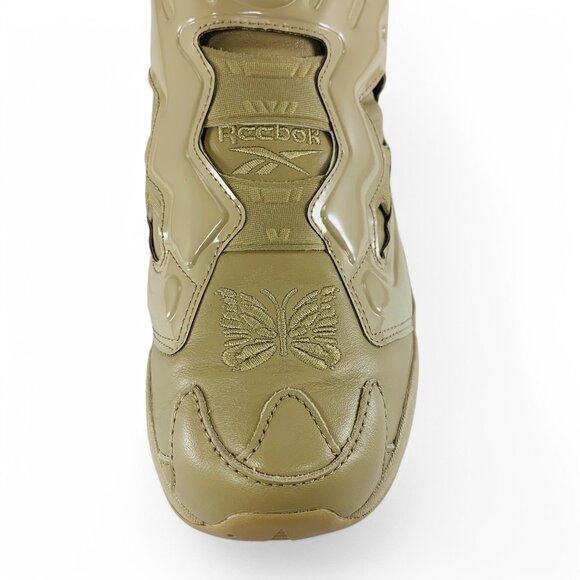 Reebok X Needles InstaPump Fury 94 Canvas Beige Men\'s Shoes Sneakers 100207688 main image 9